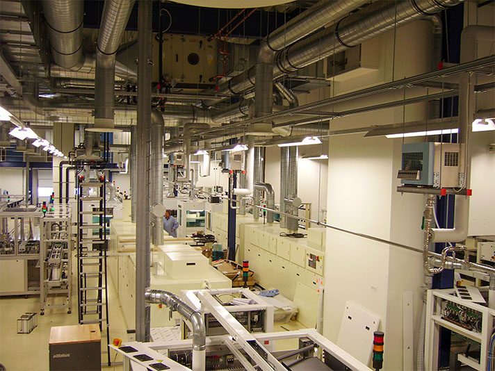 Befeuchtung Produktionsräume