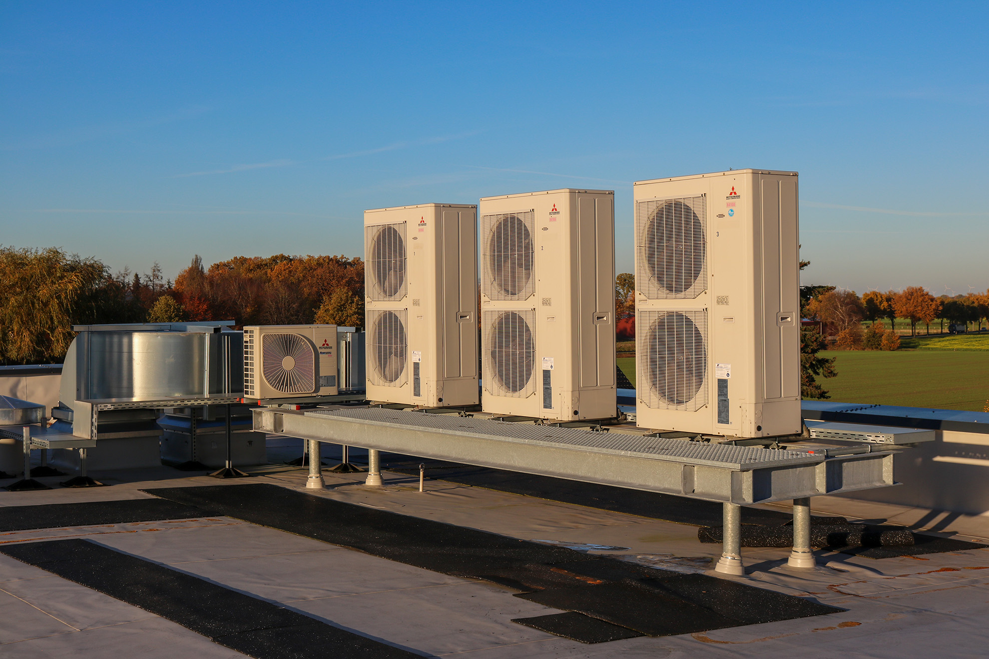 Klimaanlage Bürogebäude